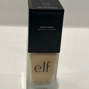 E.L.F Flawless Satin Finish Medium Coverage Vanilla Foundation. No. 81373 (240)